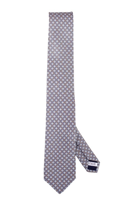 Shop SALVATORE FERRAGAMO  Tie: Salvatore Ferragamo "Sarago" print silk tie.
Pure silk tie decorated with stylized fish print,
Composition: 100% Silk.
Made in Italy.. SARAGO 350876-0761828